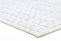 Tapis Wilton - Sevgi (gris/blanc)