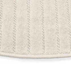 Tapis rond - Devon (crème)