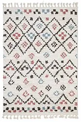 Tapis à poils longs - Siena (beige/multi)