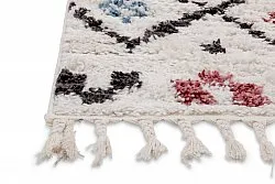 Tapis à poils longs - Siena (beige/multi)