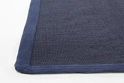 Tapis en sisal - Agave (bleu foncé)