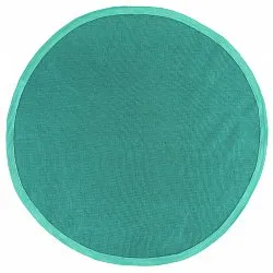 Tapis rond (sisal) - Agave (vert émeraude)