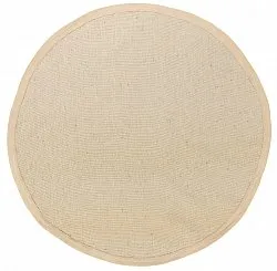 Tapis rond (sisal) - Agave (taupe)