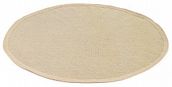 Tapis rond (sisal) - Agave (taupe)