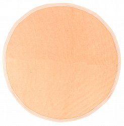 Tapis rond (sisal) - Agave (abricot)