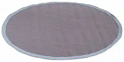 Tapis rond (sisal) - Agave (gris)