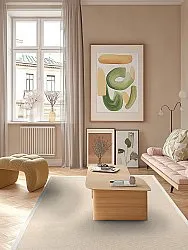 Tapis en sisal - Agave (beige/gris)