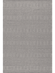 Tapis Coton - Kebira (gris/beige)