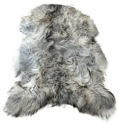 Peau de mouton d’Islande (gris)