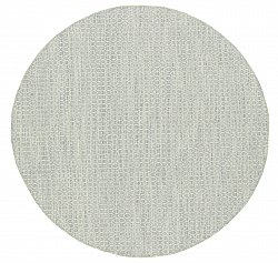Tapis rond - Snowshill (gris/blanc)