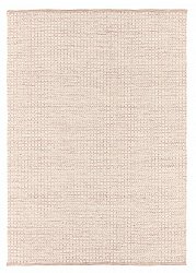 Tapis de laine - Snowshill (rose/blanc)