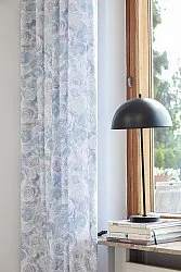 Rideaux - Rideau en coton Soft (bleu)