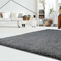 Tapis moelleux - Soft Shine (gris foncé)