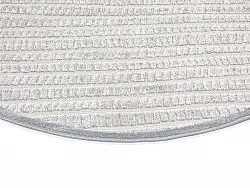 Tapis rond - Intérieur/Extérieur Kendall (crème/gris)