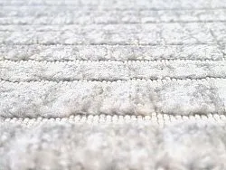 Tapis rond - Intérieur/Extérieur Kendall (crème/gris)