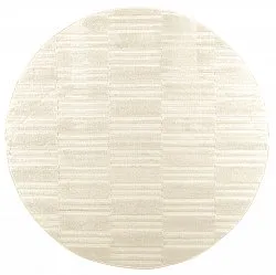 Tapis rond - Bronx (crème)