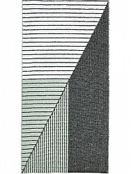 Tapis en plastique - Le tapis de Horred Stripe (vert)