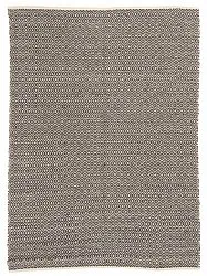Tapis en jute - Puebla (noir/gris)