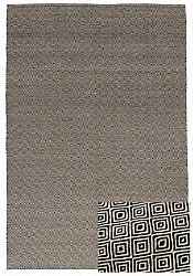 Tapis en laine - Varella (noir/blanc)
