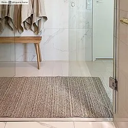 Tapis en plastique et fil - Horredsmattan Svea Mix (sable)