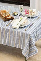 Nappe en lin Tara (bleu)