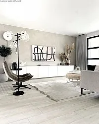 Tapis Wilton - Art Silk (gris clair/beige)