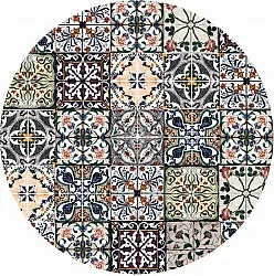 Tapis rond - Tierra (multicolore)