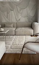Tapis moelleux - Tillie (blanc cassé)