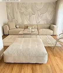 Tapis moelleux - Tillie (blanc cassé)