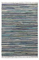 Tapis chiffons - Home (bleu/multicolore)