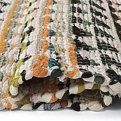 Tapis chiffons - Lindby (jaune/multicolore)