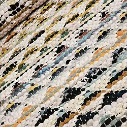Tapis chiffons - Lindby (jaune/multicolore)