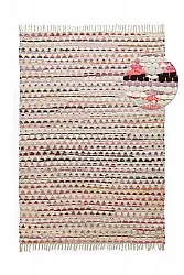 Tapis chiffons - Lindby (rose/multicolore)
