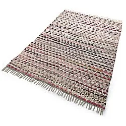 Tapis chiffons - Lindby (rose/multicolore)