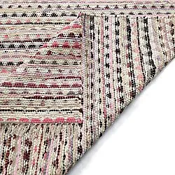 Tapis chiffons - Lindby (rose/multicolore)