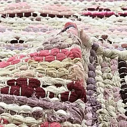 Tapis chiffons - Lindby (rose/multicolore)
