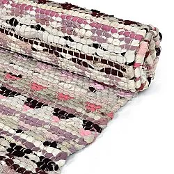 Tapis chiffons - Lindby (rose/multicolore)