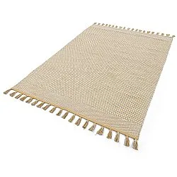 Tapis chiffons - Vinga (jaune moutarde)