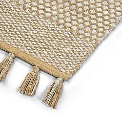 Tapis chiffons - Vinga (jaune moutarde)
