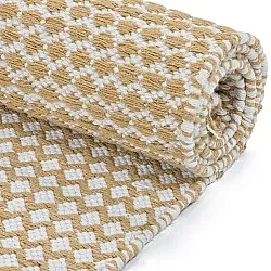 Tapis chiffons - Vinga (jaune moutarde)