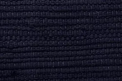 Tapis en patchwork - Silje (bleu/bleu foncé)