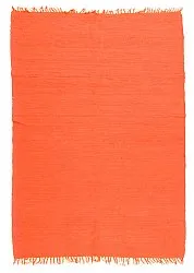 Tapis en chiffons - Silje (orange)