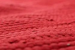 Tapis en patchwork - Silje (rouge)