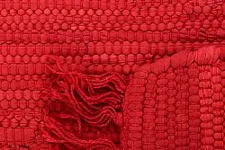 Tapis en patchwork - Silje (rouge)