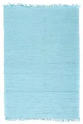 Tapis en patchwork - Silje (bleu/turquoise)
