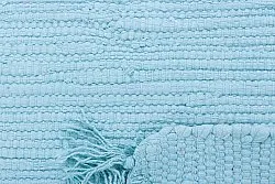 Tapis en patchwork - Silje (bleu/turquoise)