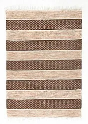 Tapis en patchwork - Visby (beige)