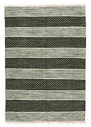Tapis en patchwork - Visby (vert)