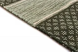 Tapis en patchwork - Visby (vert)