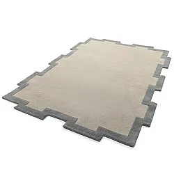 Tapis de laine - Agra Hand Tufted Wool Premium (gris)